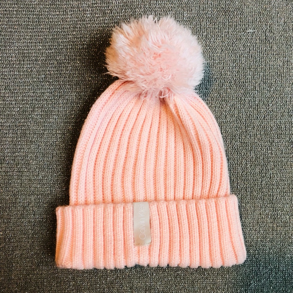 Calvin Klein Pom Knit Beanie